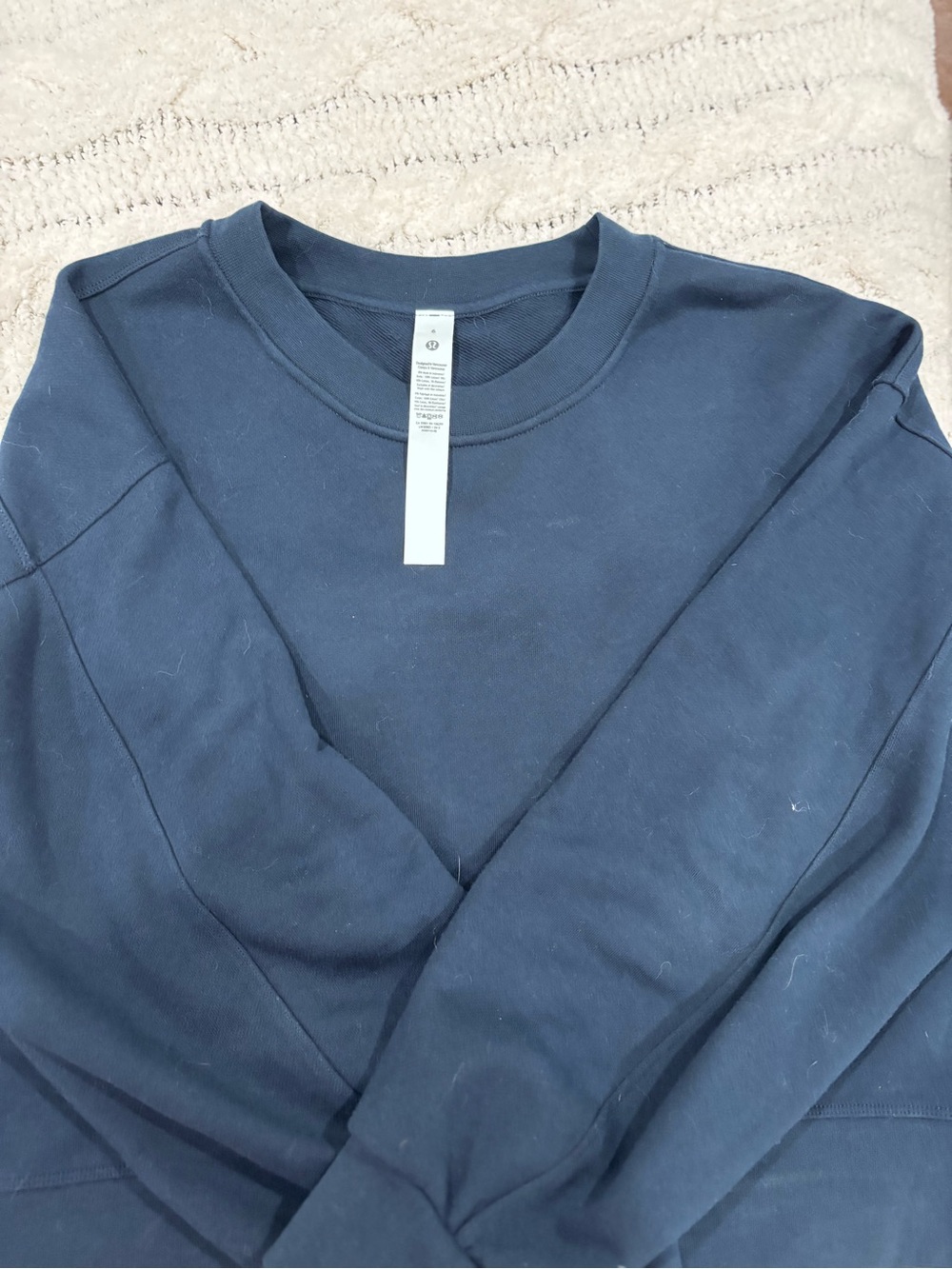 lululemon athletica Women's Crewneck Sweater - Navy Blue